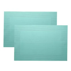 Becquet Sets de table rectangulaires colorés - Lot de 2< Set De Table, Chemin De Table