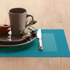 Becquet Sets de table rectangulaires colorés - Lot de 2< Set De Table, Chemin De Table