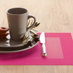 Becquet Sets de table rectangulaires colorés - Lot de 2< Set De Table, Chemin De Table