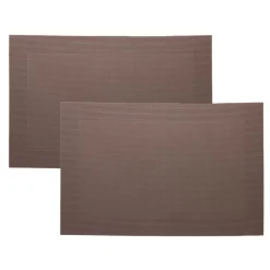 Becquet Sets de table rectangulaires colorés - Lot de 2< Set De Table, Chemin De Table