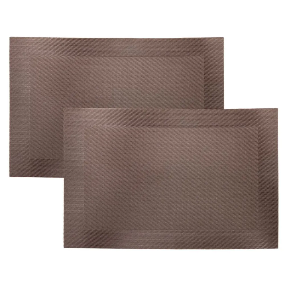 Becquet Sets de table rectangulaires colorés - Lot de 2< Set De Table, Chemin De Table