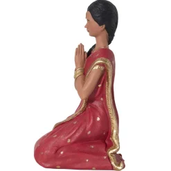 Becquet Statuette femme indienne - CRÉATION< Statuette, Figurine|Décoration