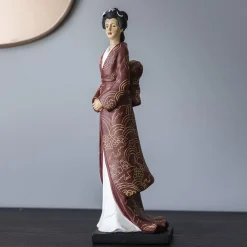 Becquet Statuette femme japonaise - CRÉATION< Statuette, Figurine|Décoration