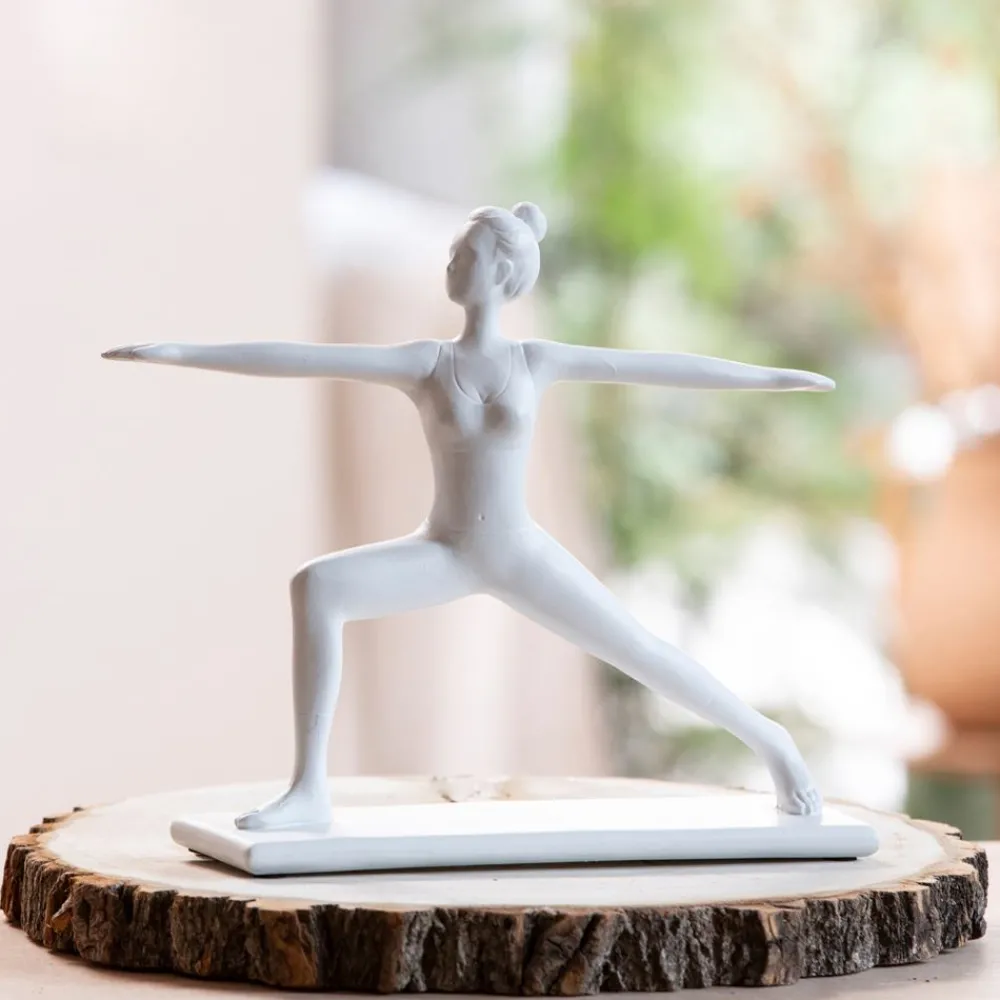 Becquet Statuette femme yoga<Enfant Décoration Enfant, Tapis Enfant|Statuette, Figurine
