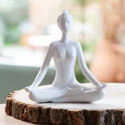 Becquet Statuette femme yoga<Enfant Décoration Enfant, Tapis Enfant|Statuette, Figurine