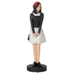 Becquet Statuette jeune femme mode parisienne - CRÉATION< Statuette, Figurine|Décoration