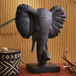 Becquet Statuette éléphant< Statuette, Figurine|Décoration