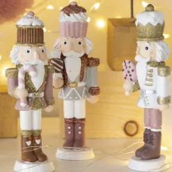 Becquet Statuettes soldats de Noël - Lot de 3< Statuette, Figurine|Décoration