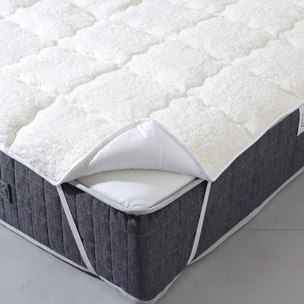Becquet Surmatelas DOUBLE-FACE - ULTRA-CHAUD< Surmatelas