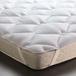 Becquet Surmatelas Microfibre Biomé matelassé 600 g/m² - ANTIACARIEN - SPÉCIAL MATELAS TROP FERME< Surmatelas