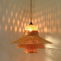 Becquet Suspension en bambou< Luminaire|Décoration