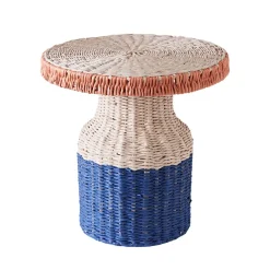 Becquet Table d'appoint tressée< Meuble, Étagère|Décoration