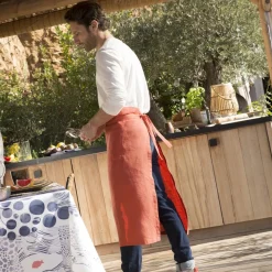 Becquet Tablier de bar en lin< Idées Cuisine|Idées Cuisine