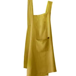 Becquet Tablier de cuisine mixte japonais en lin lavé personnalisable< Idées Cuisine|Idées Cuisine