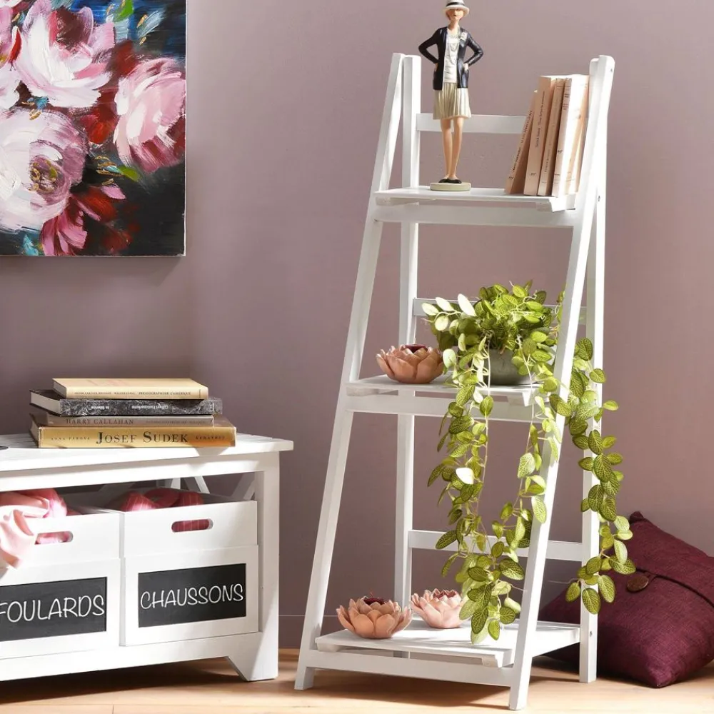 Becquet Étagère échelle pliable< Rangement, Gain De Place|Meuble, Étagère