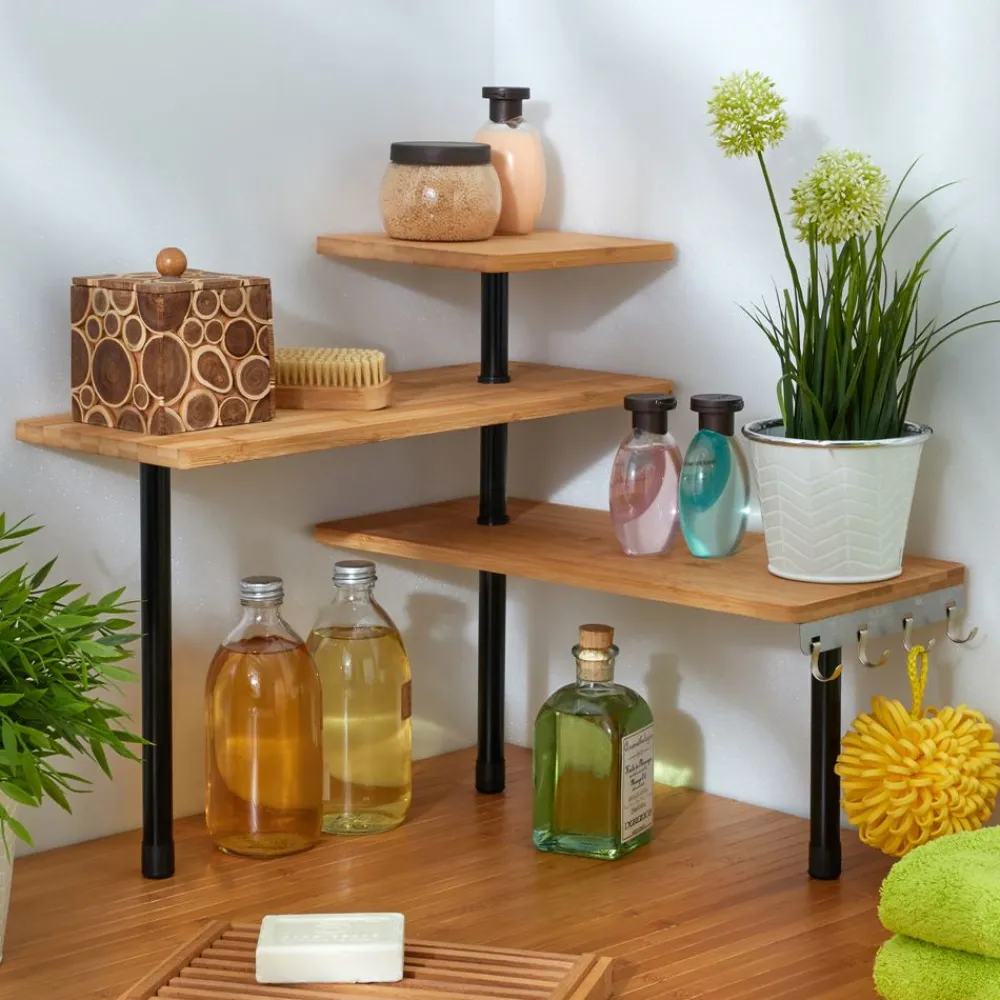 Becquet Étagère d'angle< Rangement, Gain De Place|Idées Cuisine