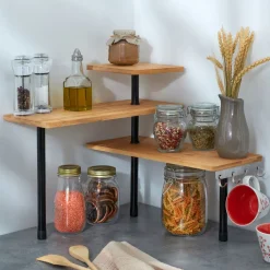 Becquet Étagère d'angle< Rangement, Gain De Place|Idées Cuisine