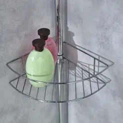 Becquet Étagère de douche télescopique inox< Accessoires De Salle De Bain|Idées Salle De Bain