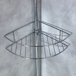 Becquet Étagère de douche télescopique inox< Accessoires De Salle De Bain|Idées Salle De Bain