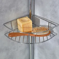 Becquet Étagère de douche télescopique inox< Accessoires De Salle De Bain|Idées Salle De Bain
