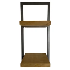 Becquet Étagère murale bois et métal< Rangement, Gain De Place|Meuble, Étagère