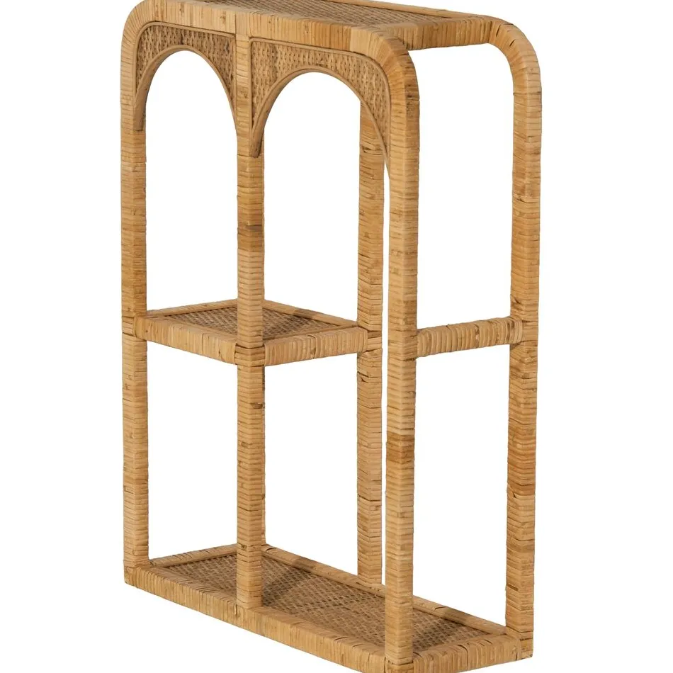 Becquet Étagère murale en rotin et bambou< Rangement, Gain De Place|Meuble, Étagère