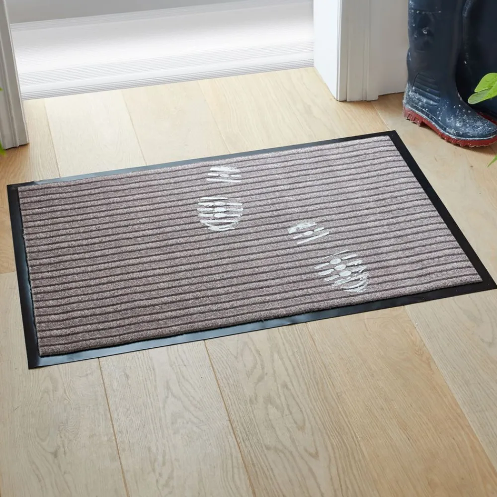 Becquet Tapis antipoussière rayé< Tapis D'Entrée, Tapis De Cuisine