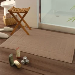 Becquet Tapis de bain - COTON BIO - 900 g/m²< Tapis De Bain, Tapis De Douche