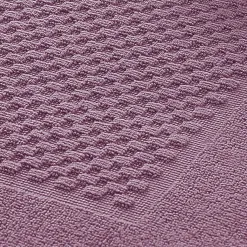 Becquet Tapis de bain coton jeu de reliefs - 800 g/m² - Lot de 2< Tapis De Bain, Tapis De Douche|Les Matières