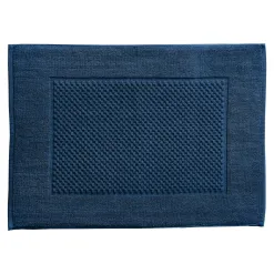 Becquet Tapis de bain coton jeu de reliefs - 800 g/m² - Lot de 2< Tapis De Bain, Tapis De Douche|Les Matières