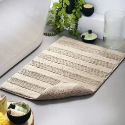 Becquet Tapis de bain double face - CRÉATION - 1950 g/m²< Tapis De Bain, Tapis De Douche|Les Matières