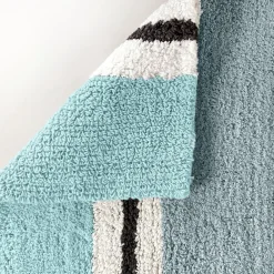 Becquet Tapis de bain double épaisseur jeu de rayures - CRÉATION< Tapis De Bain, Tapis De Douche