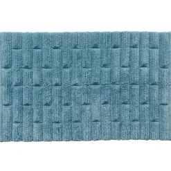 Becquet Tapis de bain en coton antidérapant motif briques< Tapis De Bain, Tapis De Douche|Les Matières