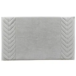 Becquet Tapis de bain en coton motif tresse< Tapis De Bain, Tapis De Douche|Les Matières
