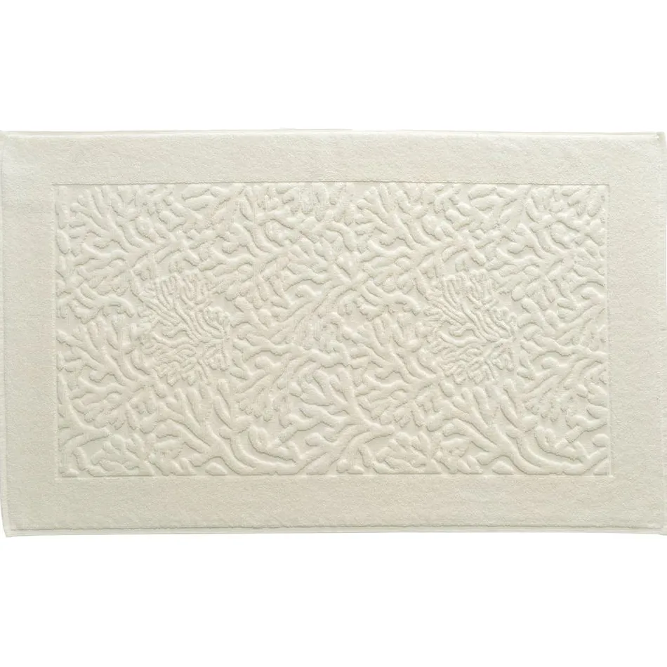 Becquet Tapis de bain motif coraux - 800 g/m² - CRÉATION< Tapis De Bain, Tapis De Douche