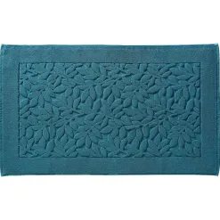 Becquet Tapis de bain, motif feuillage - 800 g/m²< Tapis De Bain, Tapis De Douche|Les Matières