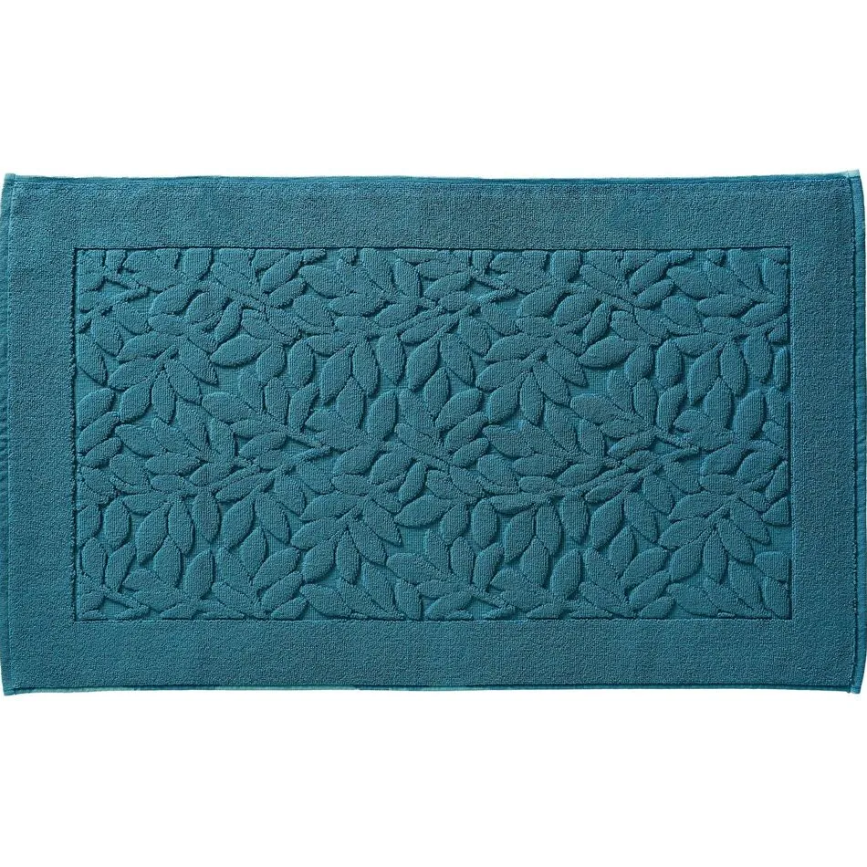 Becquet Tapis de bain, motif feuillage - 800 g/m²< Tapis De Bain, Tapis De Douche|Les Matières