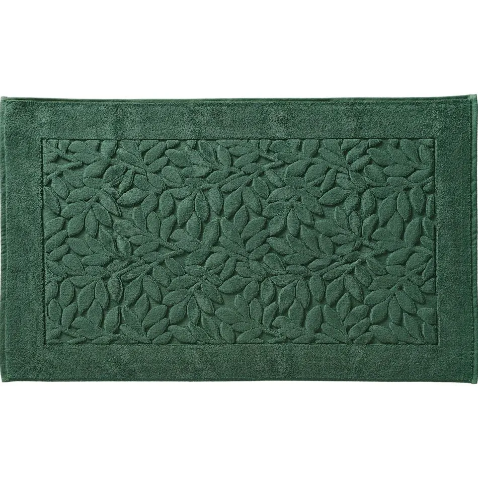 Becquet Tapis de bain, motif feuillage - 800 g/m²< Tapis De Bain, Tapis De Douche|Les Matières