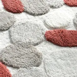Becquet Tapis de bain motif galets - 2900 g/m² - CRÉATION< Tapis De Bain, Tapis De Douche|Les Matières