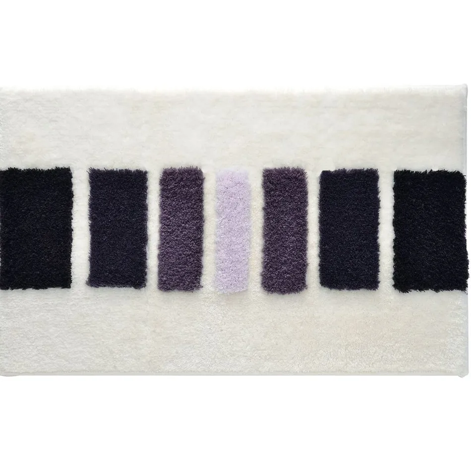 Becquet Tapis de bain motif géométrique - 1850 g/m²< Tapis De Bain, Tapis De Douche