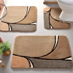 Becquet Tapis de bain motif géométriques< Tapis De Bain, Tapis De Douche