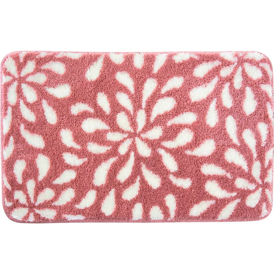 Becquet Tapis de bain motif végétal 1800 g/m²< Tapis De Bain, Tapis De Douche
