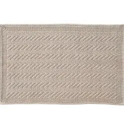 Becquet Tapis de bain motif zig-zag - 1500 g/m²< Tapis De Bain, Tapis De Douche|Les Matières