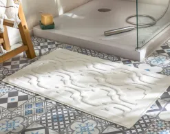 Becquet Tapis de bain motifs géométriques - 940 g/m²< Tapis De Bain, Tapis De Douche