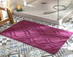 Becquet Tapis de bain motifs géométriques - 940 g/m²< Tapis De Bain, Tapis De Douche