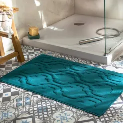 Becquet Tapis de bain motifs géométriques - 940 g/m²< Tapis De Bain, Tapis De Douche
