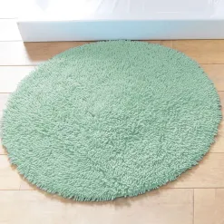 Becquet Tapis de bain pur coton longues mèches - 1500 g/m²< Tapis De Bain, Tapis De Douche|Les Matières