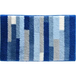 Becquet Tapis de bain rayé multicolore -1800 g/m²< Tapis De Bain, Tapis De Douche