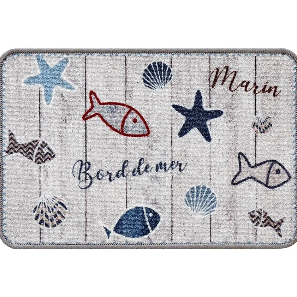 Becquet Tapis de cuisine bord de mer< Tapis D'Entrée, Tapis De Cuisine|Idées Cuisine