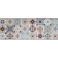 Becquet Tapis de cuisine motif carreaux de ciment< Tapis D'Entrée, Tapis De Cuisine|Idées Cuisine